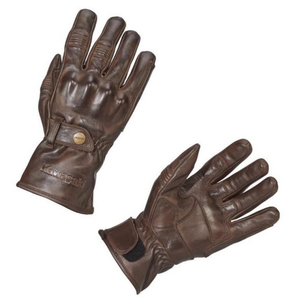 Kawasaki BRISTOL LEATHER GLOVES (male)